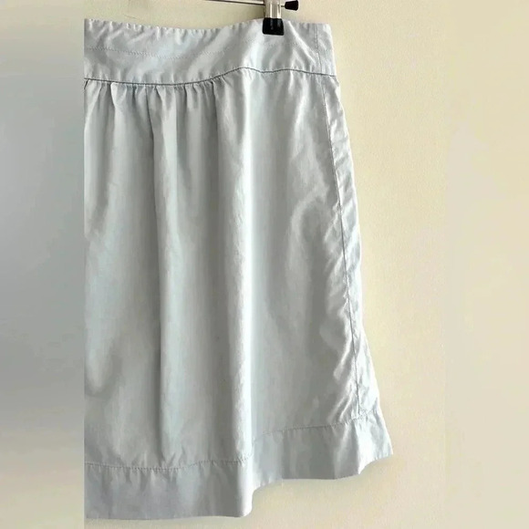 J. Crew Light Grey A-Line Mini Stretch Skirt, Size 6 - Picture 5 of 16